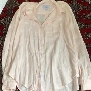 Rails linen button down shirt